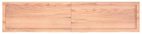 vidaXL Πάγκος Μπάνιου Αν. Καφέ 180x40x(2-6) εκ. Επεξεργ. Μασίφ Ξύλο