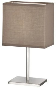 Επιτραπέζιο Φωτιστικό Νίκελ Kate Η30 Φ17 Fischer Honsel 850115 Καφέ