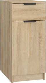 vidaXL Ντουλάπι Γραφείου Sonoma Δρυς 33,5x50x75 εκ. Επεξεργ. Ξύλο