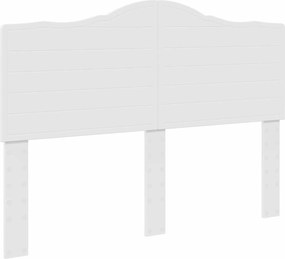 vidaXL Σκελετός Κρεβατιού Λευκό 160 x 200 cm Επεξεργασμένο ξύλο