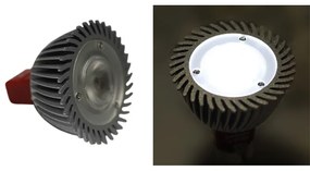 Adeleq Λάμπα Led Ισχύος Mr16 3W 12Vac-Dc 1 Led Dimmable 10° Ψυχρό 6200Κ 13-161309