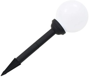 vidaXL Φωτιστικά Μπάλες Εξωτερικού Χώρου Ηλιακά 4 τεμ. LED 15 εκ. RGB