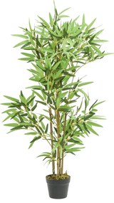 vidaXL Δέντρο Μπαμπού Τεχνητό 552 Κλαδιά Πράσινο 120 εκ.