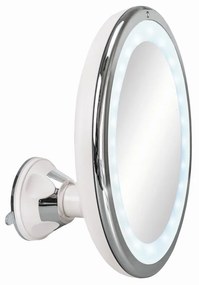 Καθρέπτης Μεγεθυντικός Με Φως Flexy Max 8099 20cm 127 White-Silver Kleine Wolke Polypropylene,ABS