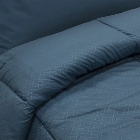 LINO ΠΑΠΛΩΜΑ COLCHA BLUE 160X220