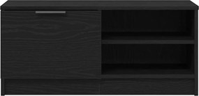 vidaXL Ντουλάπι TV 2 pcs Μαύρη Οξυά 80 x 35 x 36,5 cm