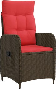 vidaXL Σετ Εξωτερικής Τραπέζης 7 pcs συνθετικό ρατάν
