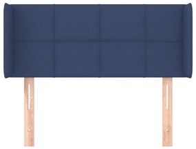 vidaXL Κεφαλάρι με Πτερύγια Μπλε 83x16x78/88 εκ. Υφασμάτινο
