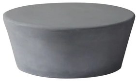 Ε6209 CONCRETE Τραπεζάκι Σαλονιού Cement Grey  Φ75cm H.30cm Τραπεζάκια Σαλονιού,  Γκρι,  Artificial Cement (Recyclable), , 1 Τεμάχιο