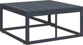 vidaXL Εξωτερικά Έπιπλα Ανθρακί 70 x 70,5 x 32 εκ Ατσάλι