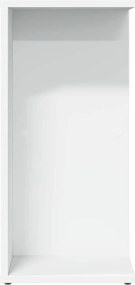 vidaXL Κομοδίνo Λευκό 46,5x29x61 εκ. από Επεξεργασμένο Ξύλο