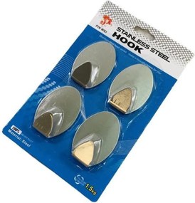 Σετ 4τμχ Αυτοκόλλητα Κρεμαστράκια Pin Wei