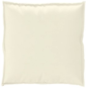 vidaXL Μαξιλάρι Παλέτας Κρεμ 70x70x12 εκ. Υφασμα Οξφόρδης