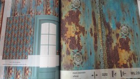 Ταπετσαρία BEHANG EXPRESSE WALLPAPER QUEEN MATERIALS ML286-BEH - 2,00x3,00μ.