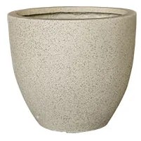 MarHome ΚΑΣΠΩ FIBER CLAY ΜΠΕΖ-ΓΡΑΝΙΤΗ ΣΤΡΟΓΓΥΛΟ ΜΙΚΡΟ Φ25x21cm 06-20708-S