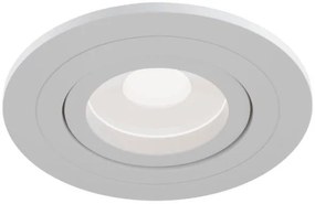 Χωνευτό σποτ οροφής Maytoni Atom round-Λευκό