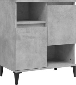 vidaXL Ντουλάπι Γκρι Σκυροδέματος 60x35x70 εκ. Επεξεργασμένο Ξύλο