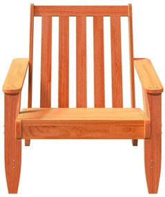 Καρέκλες Adirondack κήπου 2 τεμάχια κερί καφέ 75x77x77 cm - Καφέ