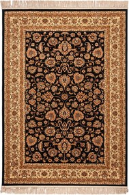 Χαλί (200x250) Βιοκαρπέτ Isfahan 3783B Black/ Cream