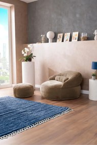 Stewehome Πουφ κάθισμα χωρίς πόδια μοντέρνου στιλ 110x110x110 cm