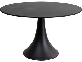 Τραπέζι Grande Possibilita Μαύρο 110x110x76 εκ. - Μαύρο