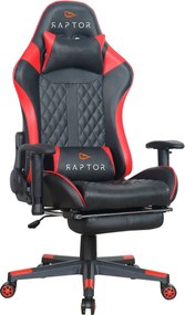 Καρέκλα Gaming Raptor Spectre-Kokkino