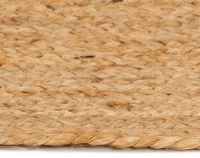 vidaXL Χαλί Πλεκτό Στρογγυλό 180 εκ. από Γιούτα