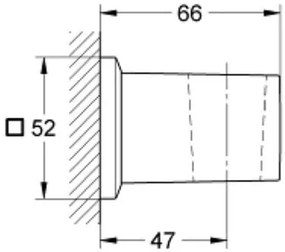 Στήριγμα ντουζ Grohe Allure Brilliant-Ashmi Mat