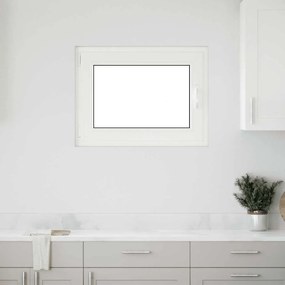 vidaXL Παράθυρο Υπογείου "RISOR" 80x60 εκ. Ανακλινόμενο &amp; Περιστρεφόμενο DIN Αριστερό Ανθρακί