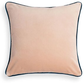 Μαξιλαροθήκη Διακοσμητική Velour Pink Bassetti 45X45 Cotton-Polyester