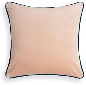 Μαξιλαροθήκη Διακοσμητική Velour Pink Bassetti 45X45 Βαμβάκι-Πολυέστερ