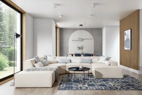 Γωνιακός καναπές Fubu M-Εκρού-Αριστερή