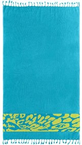 Πετσέτα Θαλάσσης - Παρεό Pestemal 24 Turquoise Guy Laroche Θαλάσσης 90x170cm 100% Βαμβάκι
