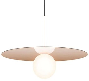 Φωτιστικό Οροφής Bola Disc 22 10682 55,9x15,2cm Dim Led 1100lm 12W Rose Gold Pablo Designs