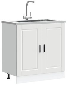 Ντουλάπι βάσης νεροχύτη Porto Λευκό 80x46x81,5 cm - Λευκό