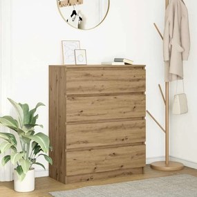 Sideboard Artisan Oak 80x35x99 cm Κατασκευασμένο ξύλο 3328488