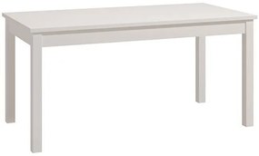 Τραπέζι Τραπεζαρίας Επεκτεινόμενο Narvic Λευκό 160(200)x80x77 εκ.