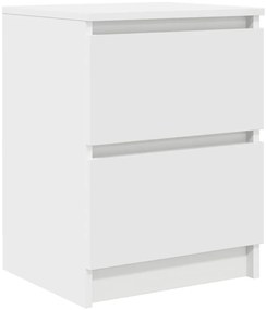 vidaXL Έπιπλο Τηλεόρασης Λευκό 40x35x54 εκ. από Επεξεργ. Ξύλο