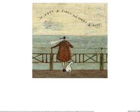 Εκτύπωση τέχνης Sam Toft - It Ebbs & Flows And Comes & Goes...