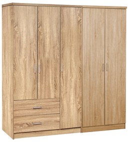 ΝΤΟΥΛΑΠΑ 5ΦΥΛΛΗ CAESAR HM21234.02 ΜΕΛΑΜΙΝΗ ΧΡΩΜΑ SONAMA 150x42.5x181Υεκ