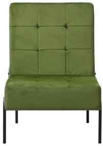 Καρέκλα Χαλάρωσης 65 x 79 x 87 Ανοιχτό Πράσινο Βελούδινη - Πράσινο