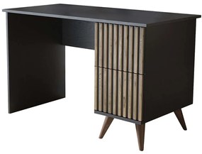 Γραφείο 787CDL1206 127x60x65cm Pine-Black