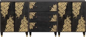 vidaXL Σετ Ντουλαπιών Μπάνιου 3 τμχ. 180 x 33 x 75 εκ.