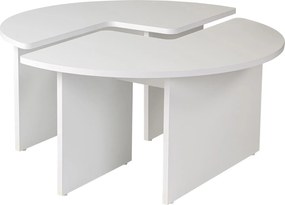 Coffee Table Moira - Natural White Natural White