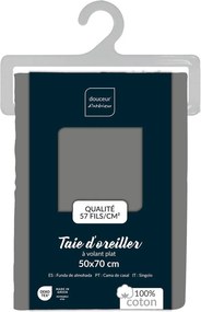 Μαξιλαροθήκη Lina Douceur d'intérieur - 50x70cm - Γκρι