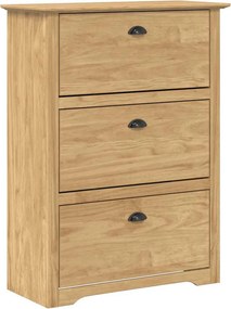 vidaXL Ράφι Παπουτσιών BODO 80 x 35 x 118 εκ Επεξεργασμένο Ξύλο
