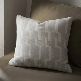 Διακοσμητική Μαξιλαροθήκη (50x50) Gofis Home Clover Grey 558/15