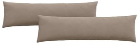 vidaXL Μαξιλάρι Καναπέ 2 pcs Taupe 145 x 40 εκ. ύφασμα