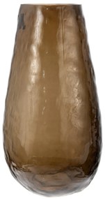 Βάζο Χειροποίητο Γυάλινο Καφέ 19x36εκ. Zen Collection 25.25.51437