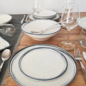 Σερβίτσιο Πιάτων Πορσελάνης Frame Vertical - Σετ για 6 άτομα – 18τμχ - Kutahya Porselen